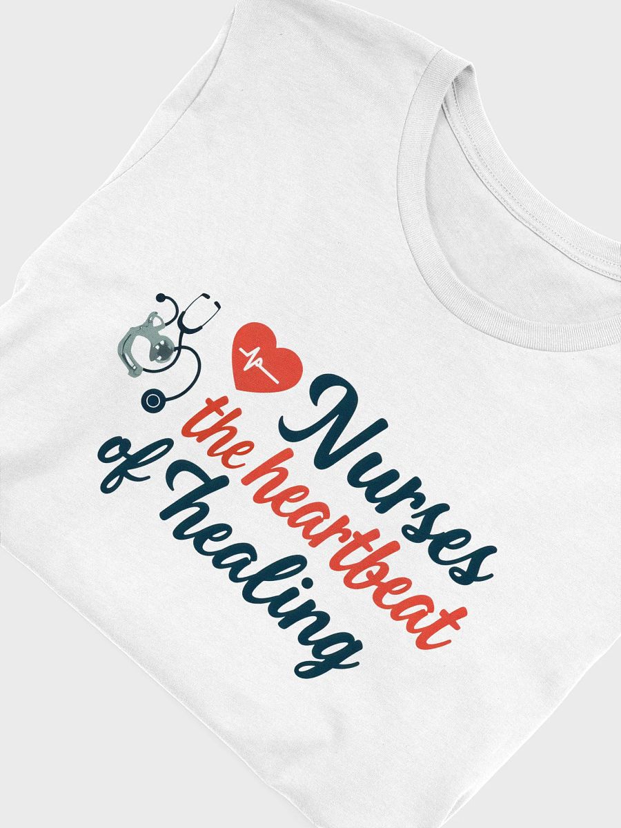 Heartbeat of Healing Nurse T-Shirt product image (46)
