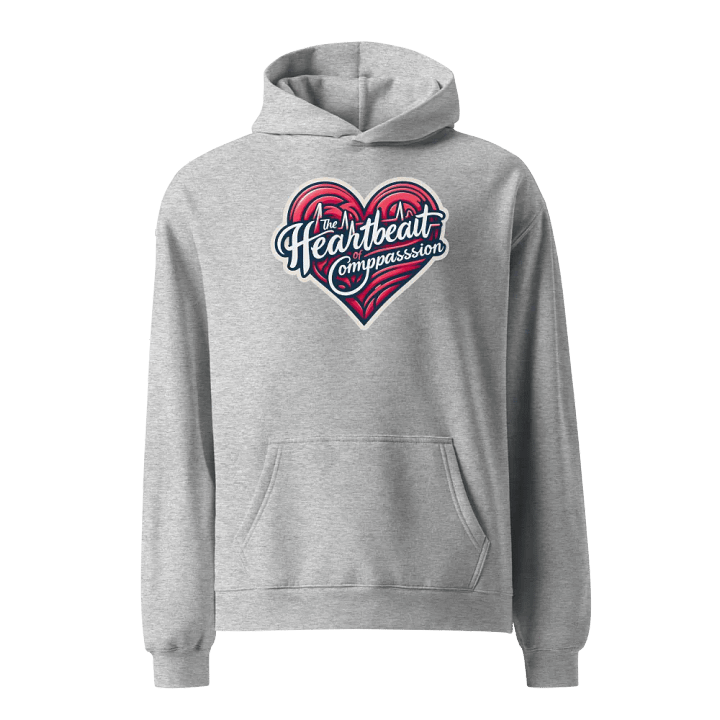 Compassion's Beat Oversized Hoodie product image (4)