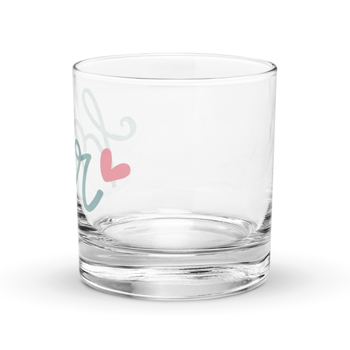 Love Script Rocks Glass product image (2)