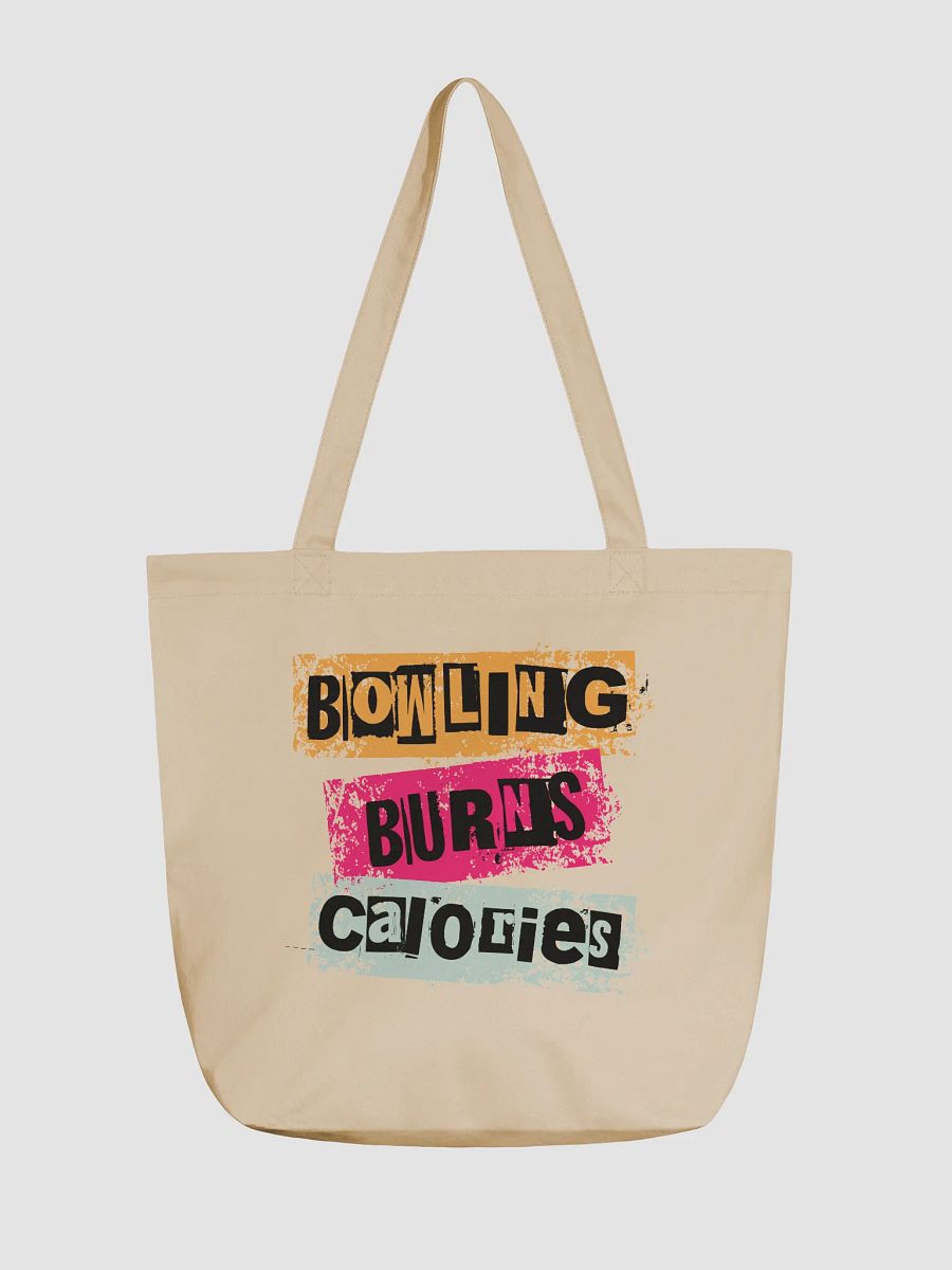 Bowling Burns Calories Tote Bag product image (5)