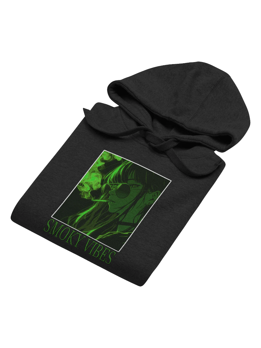 "Smoky Vibes" Front Unisex Printed Hoodie product image (6)