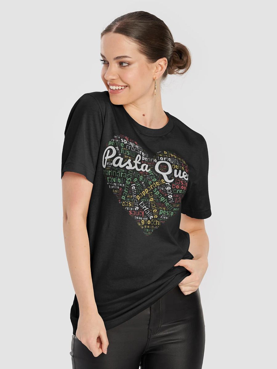 Pasta Queen Word Cloud T-Shirt product image (56)