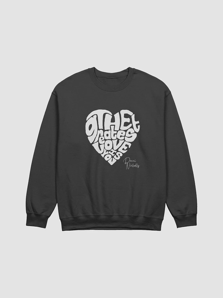 Lyric Heart Sweater (design on front) product image (1)