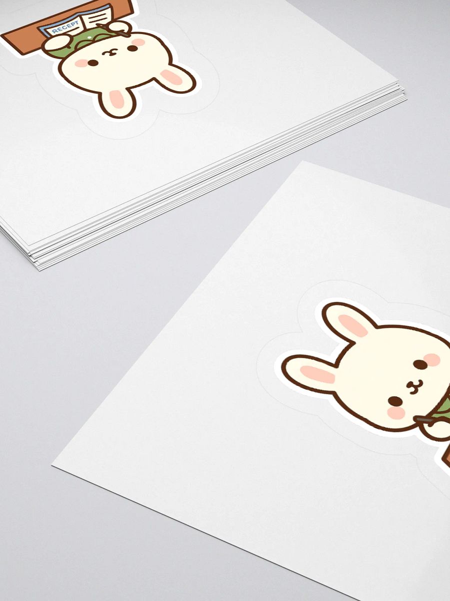 Bunny Recipe book Sticker product image (11)