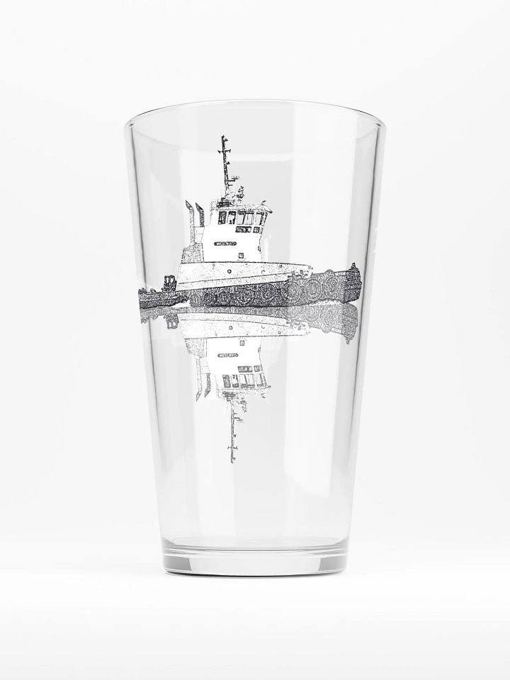 Westrac tug 16oz Pint Glass product image (1)