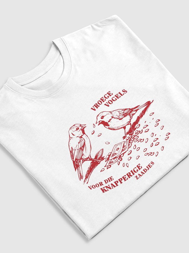 Vroege vogels voor die knapperige zaadjes - White / Red product image (1)