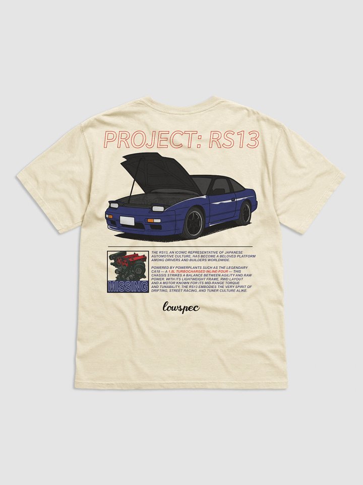 PROJECT: RS13 Tee product image (2)