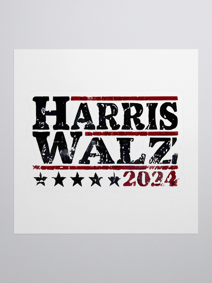 HARRIS WALZ 2024 Kiss Cut Stickers product image (1)