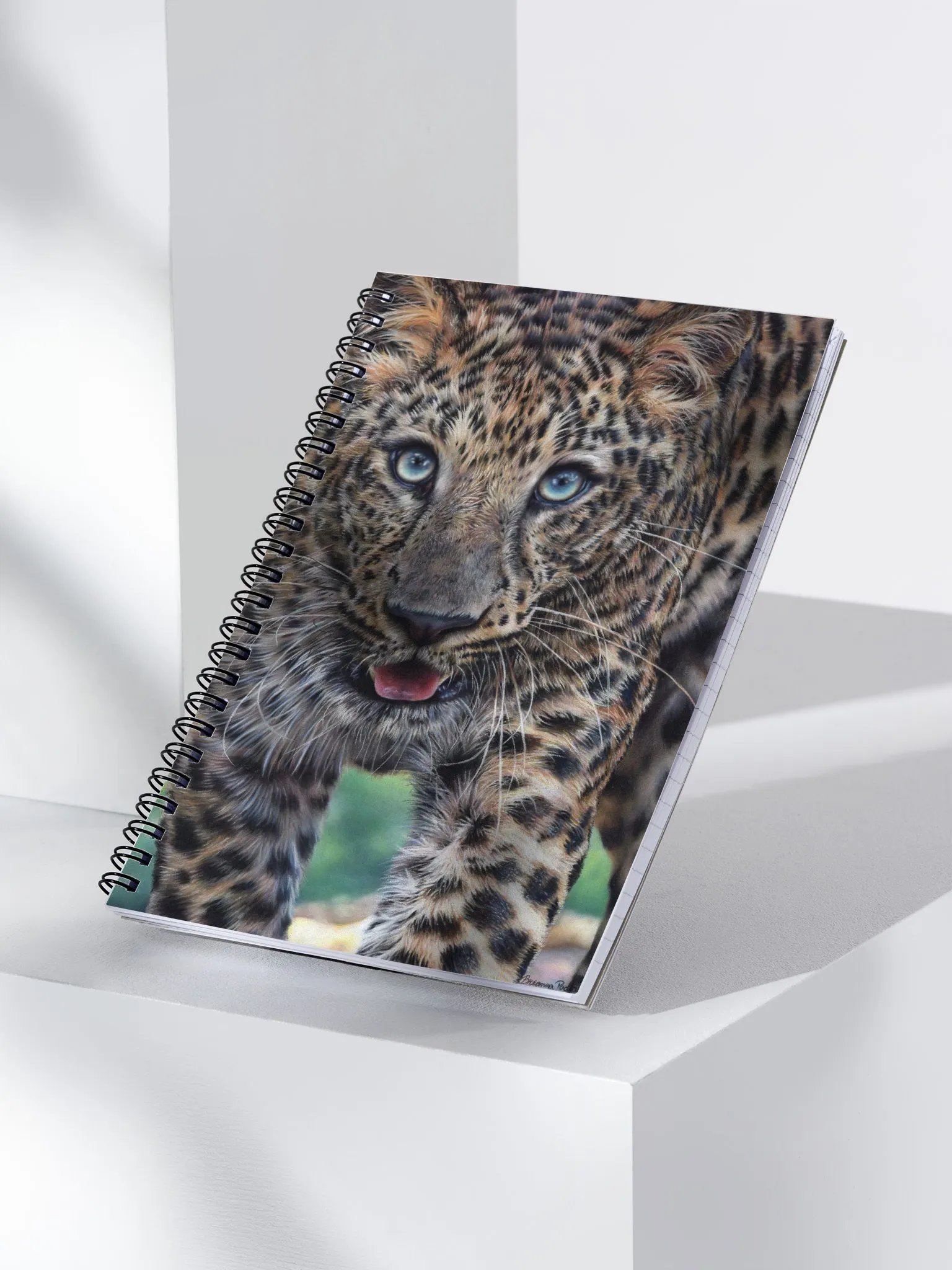 Steel Gaze ~ Spiral Notebook by Print Sublimation product image (1)