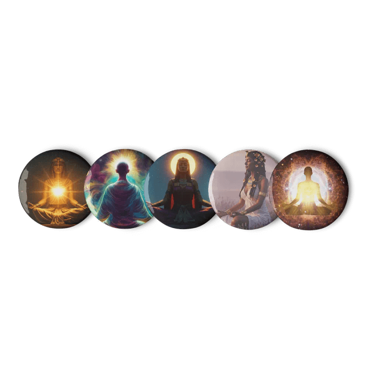 Divine Energy Pin Button Set product image (1)