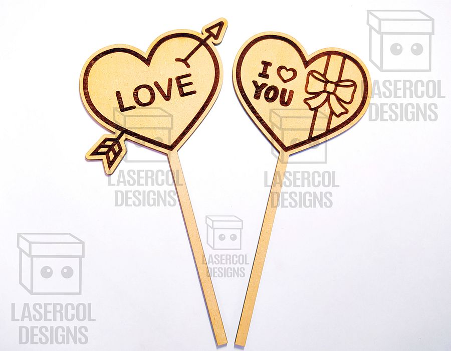 Hearts Set 3 - Laser Cut Files product image (3)