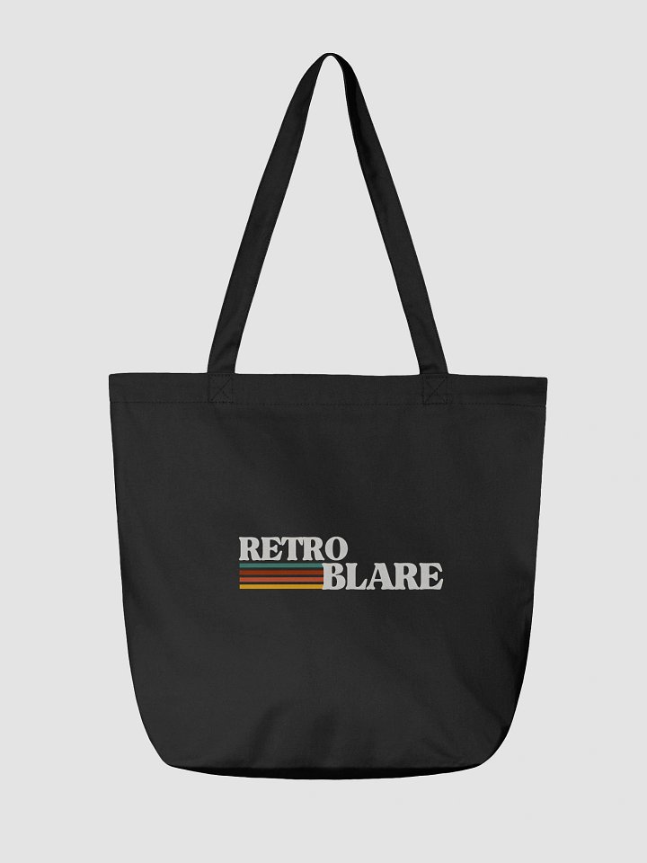 RETRO BLARE Striped Tote Bag product image (2)
