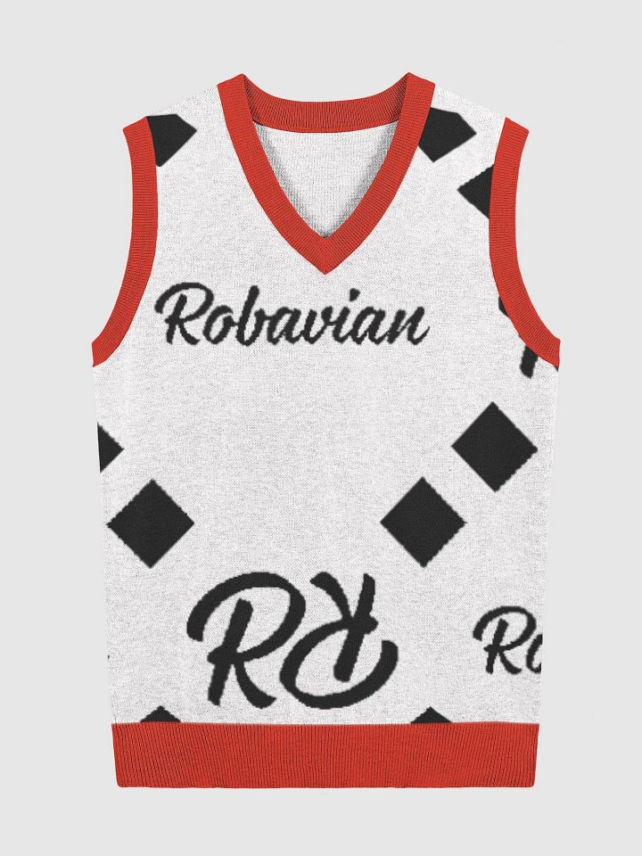 Robavian Black and White Vest product image (2)