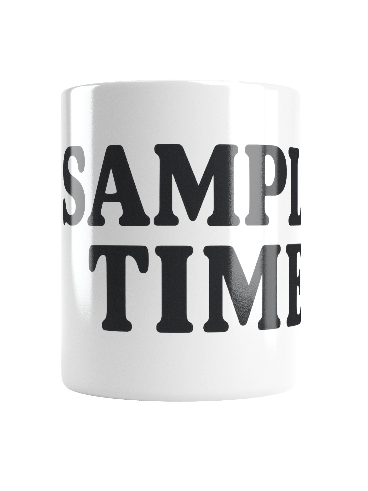 Sample Time White Glossy Mug product image (17)