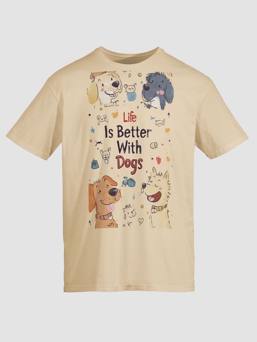 Life Is Better With Dogs T-Shirt product image (14)
