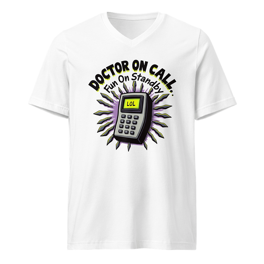 Fun On Standby Doctor V-Neck Tee product image (1)