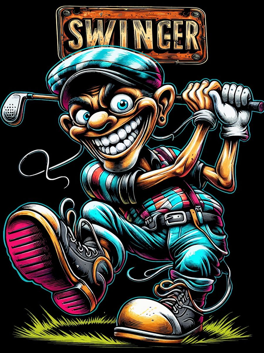 Swinger Golf Club T-Shirt product image (6)