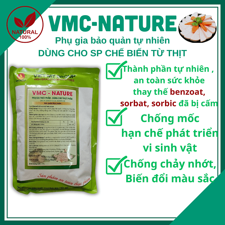 VMC Nature – Chất bảo quản tự nhiên trong sản phẩm thịt product image (1)