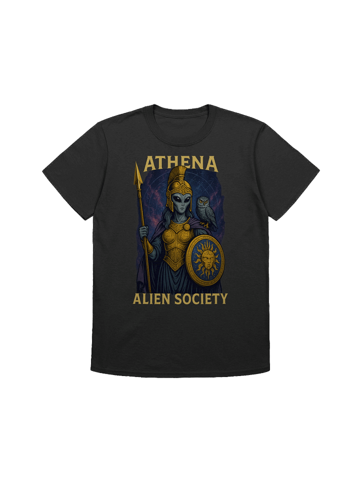 Athena's Cosmic Defender T-Shirt product image (1)