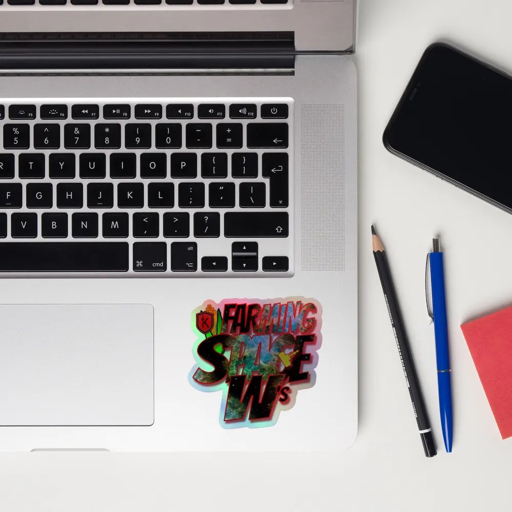 Galactic Farming Holographic Sticker Set product image (12)