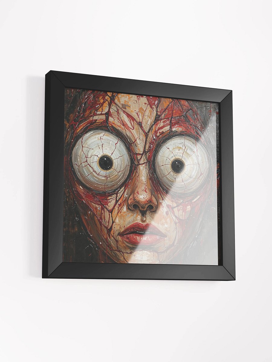 The Moment Before the Scream Framed Print product image (14)