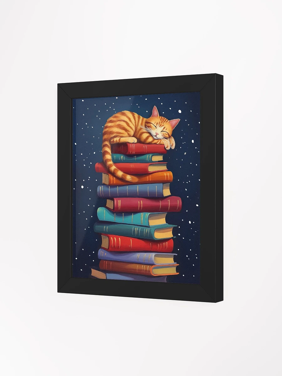 Things I Love - Cats & Books Framed Poster product image (3)
