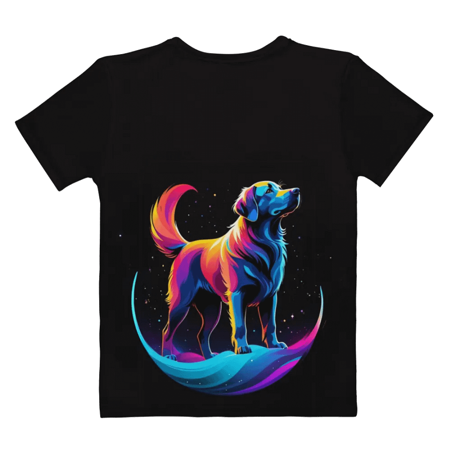 I Never Walk Alone Colorful Dog All Over Print T-shirt product image (9)