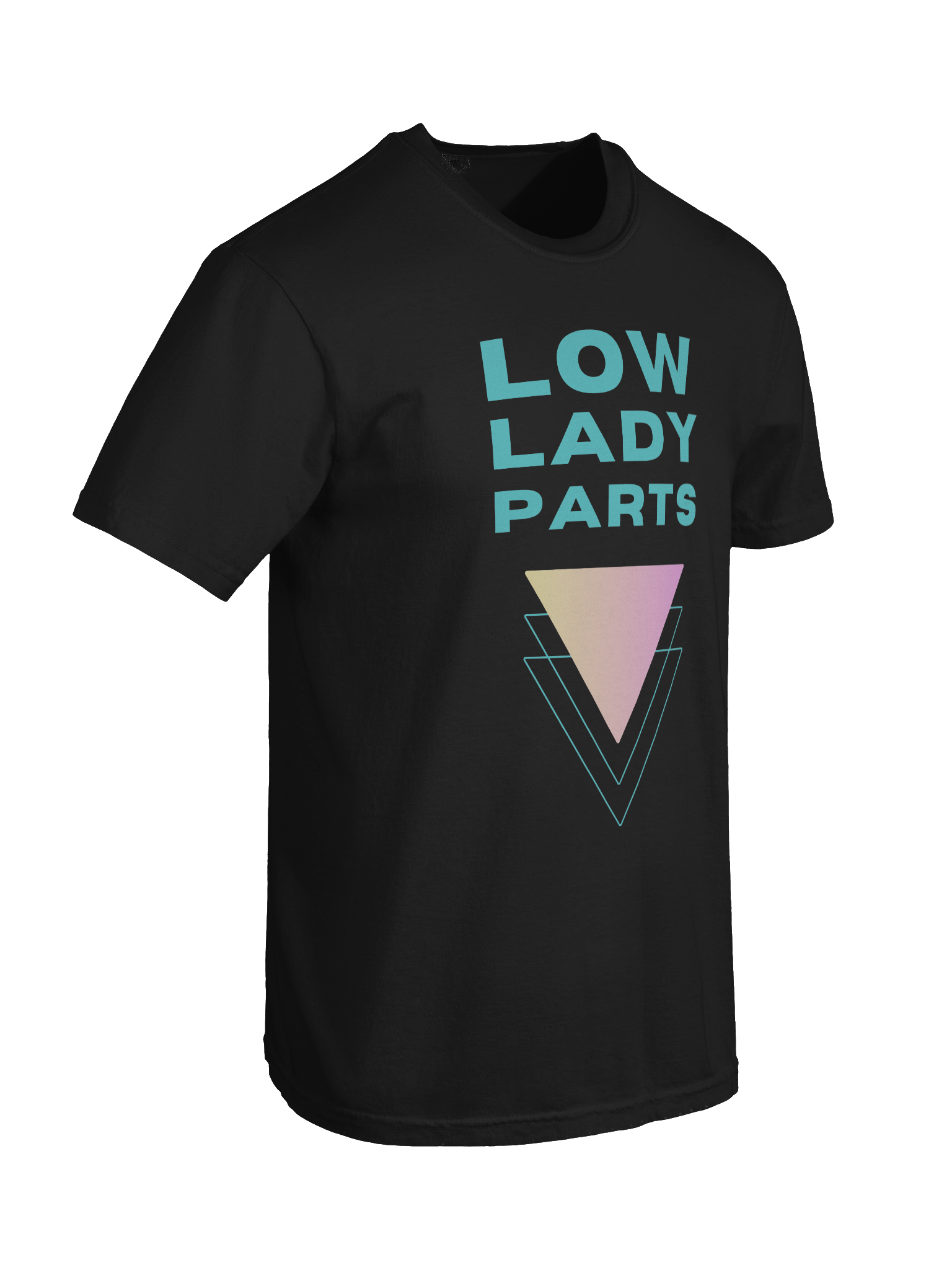 low lady black tee product image (8)