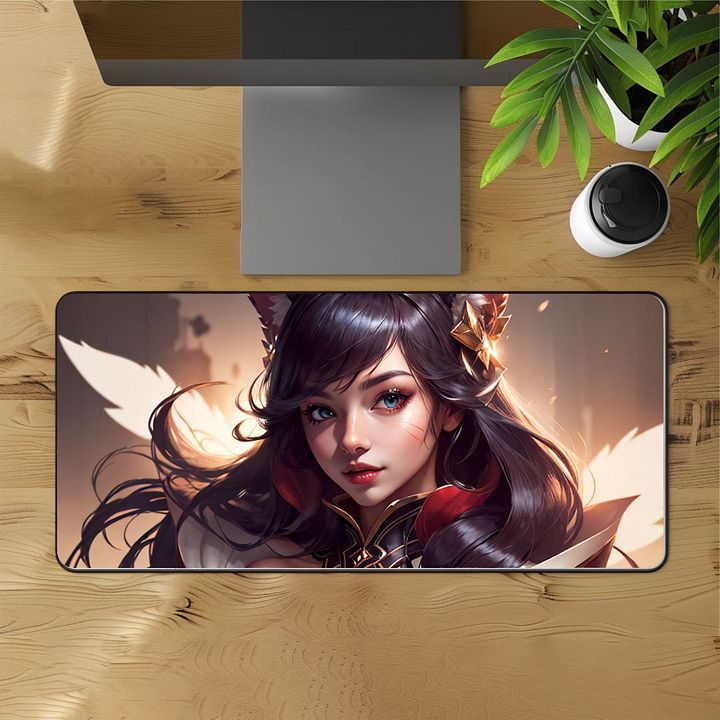 Ahri the Fox Spirit Desk Mat - 12"x22" product image (1)
