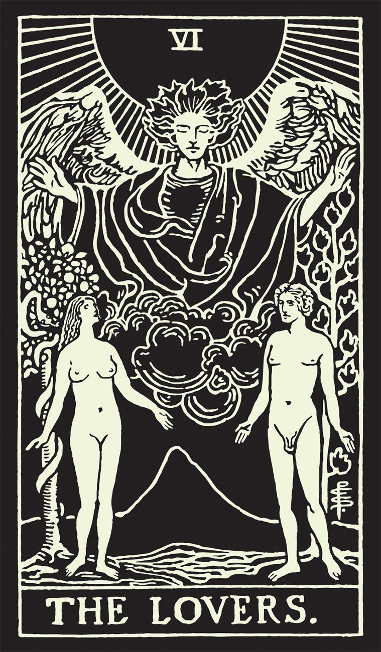 The Glow in The Dark Tarot Deck aka "The Goth Deck" product image (10)