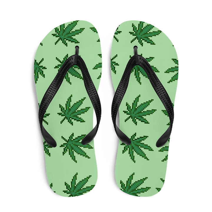 Weed Leaf Paradise Flip-flop product image (2)