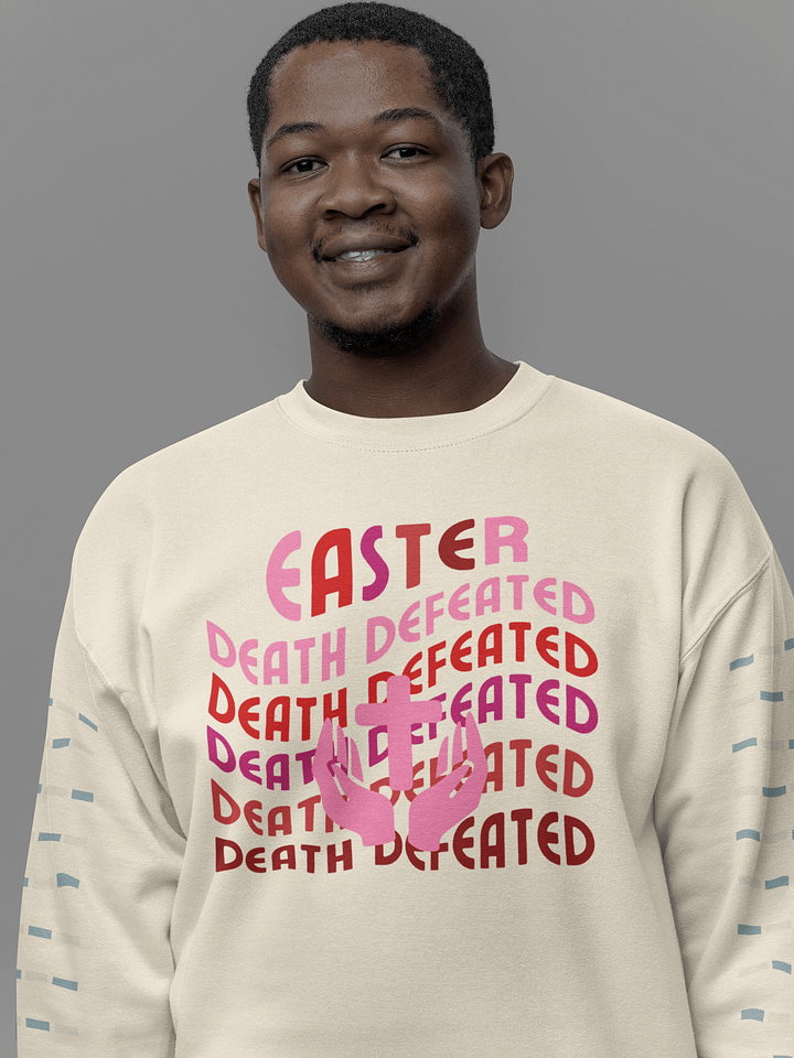EASTER: Death Defeated, Christian Faith, Heritage Sweater product image (1)