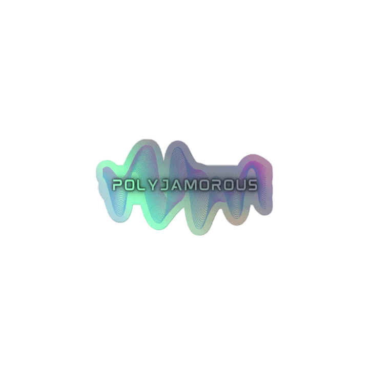 PolyJamorous Holographic Sticker product image (1)