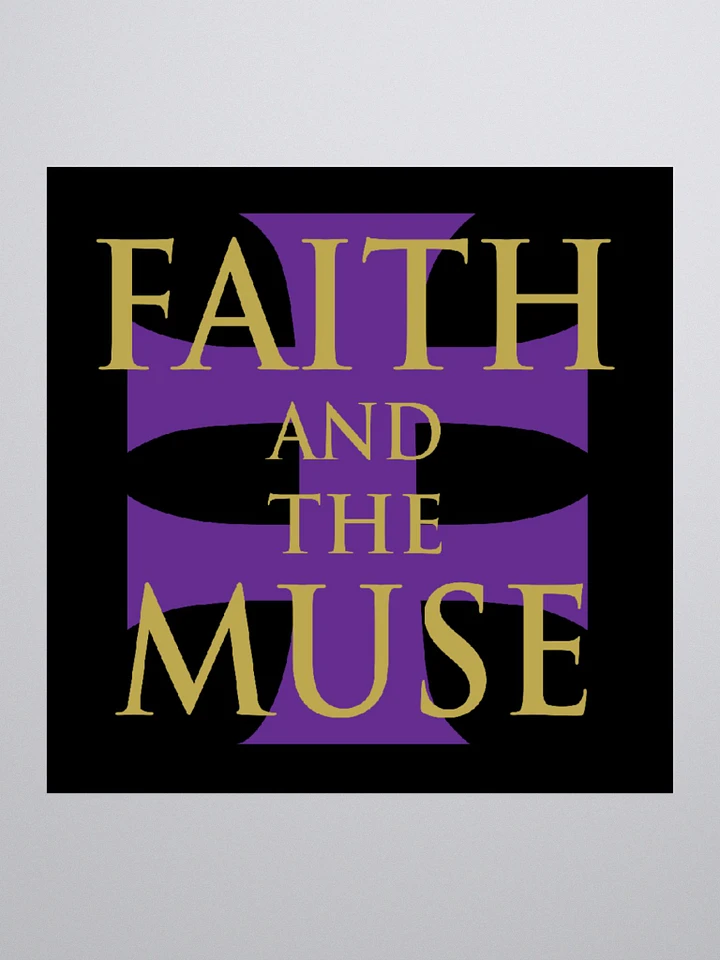 Faith and the Muse Cross Stickers product image (1)