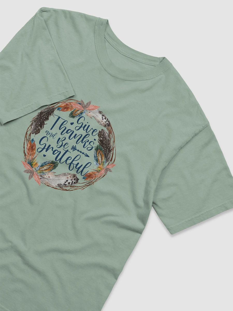Gratitude Feathers Wreath T-Shirt product image (37)