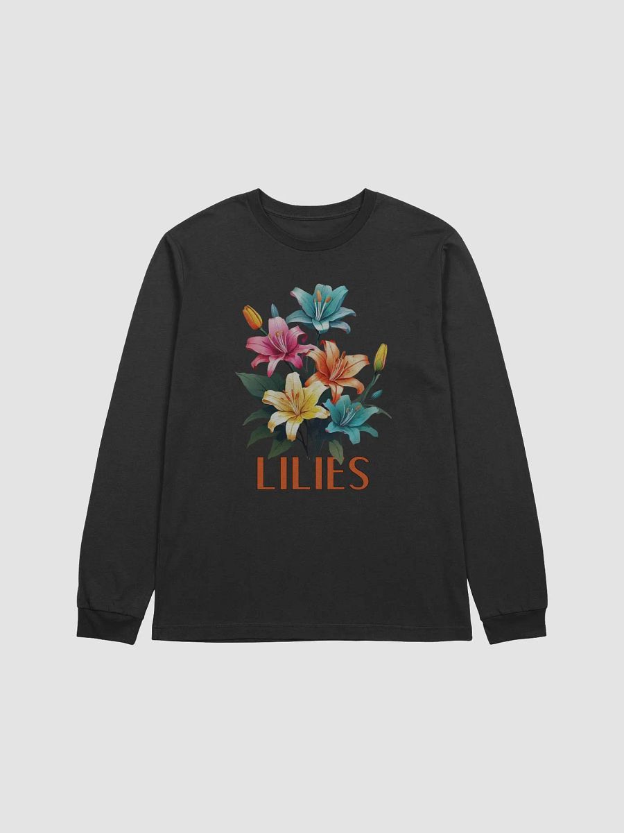 Floral Graphic | Long Sleeve T Shirt | Lilies product image (1)