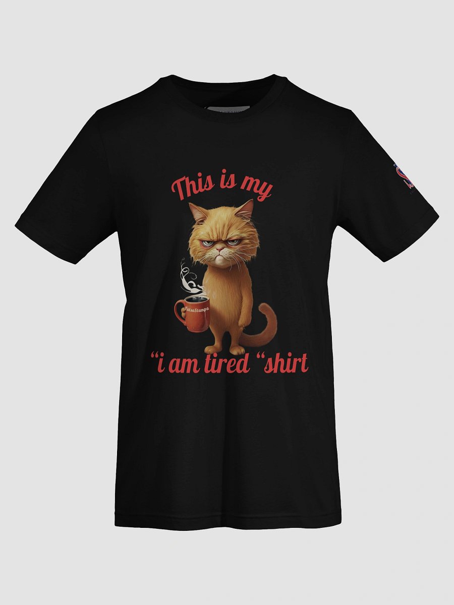 Cat funny coffee T-Shirt product image (48)