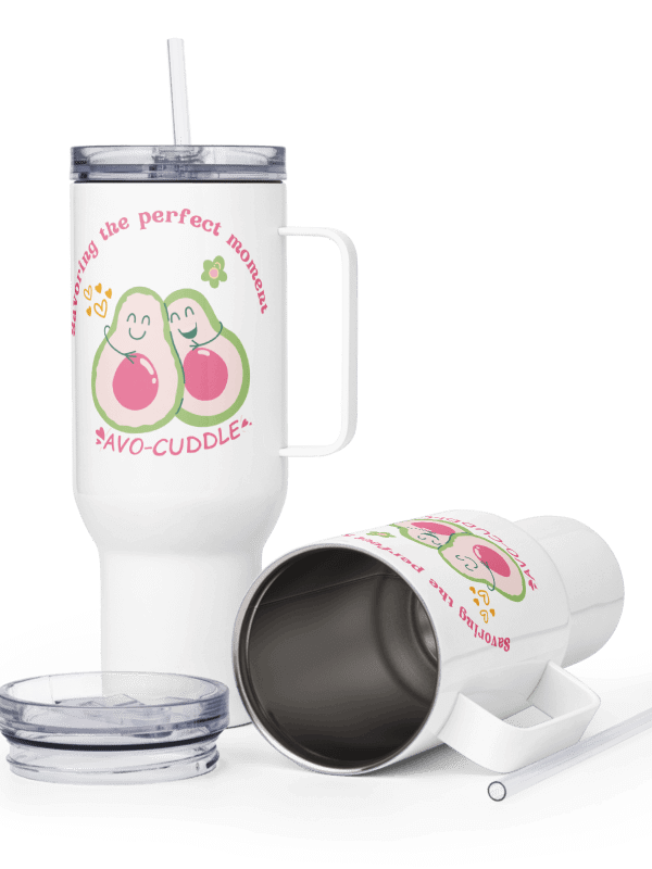 Avocado Avo-Cuddle Insulated Travel Mug – Cute & Durable 25oz Tumbler! product image (11)