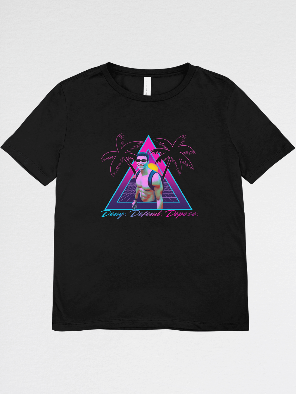 Vaporwave Vigilante Tee product image (1)