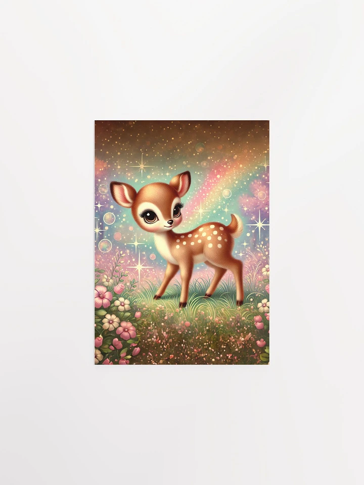 Rainbow Deer Premium Matte Poster product image (8)