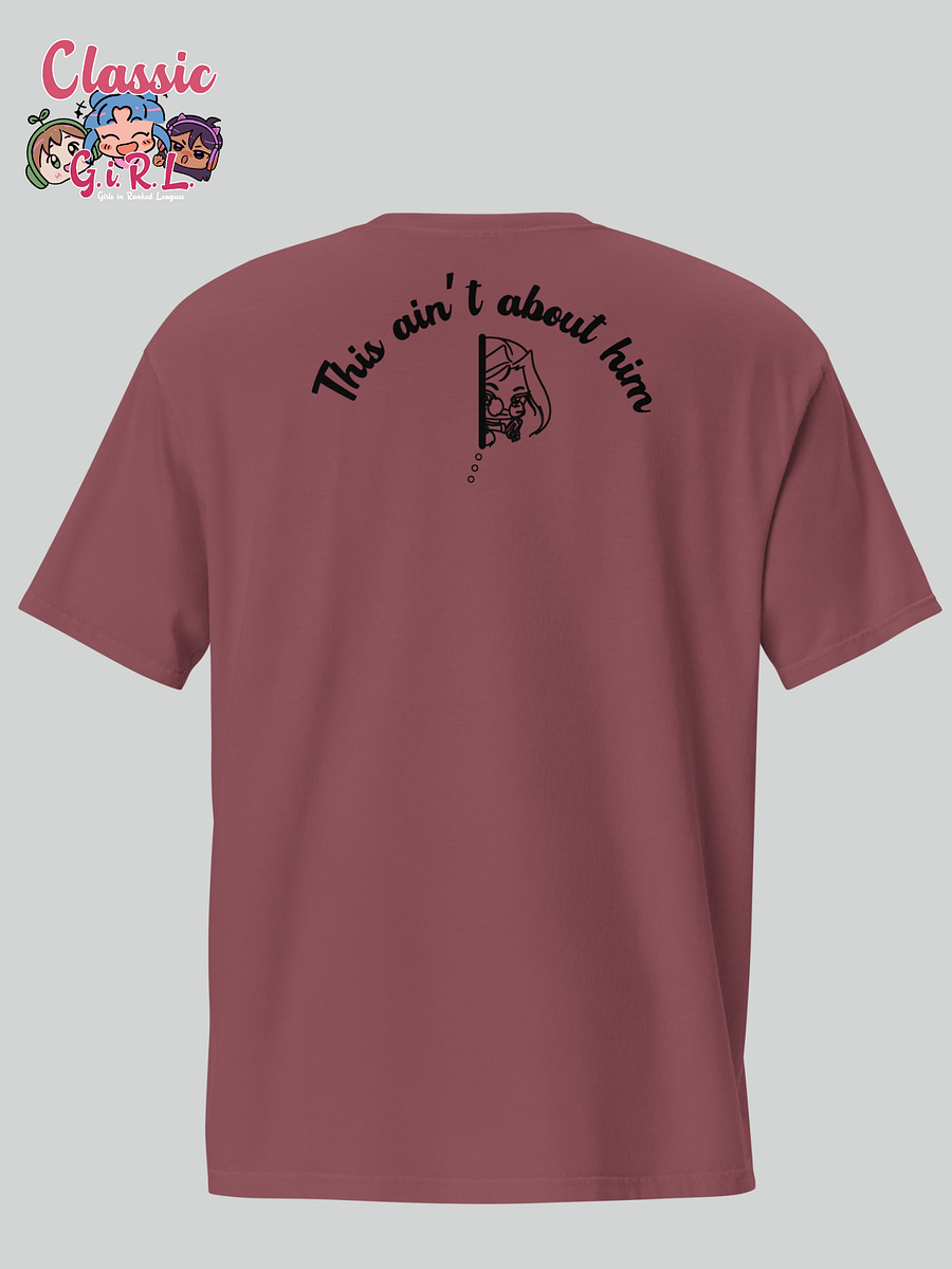 Gamer Girl pocket tee - Not about him by G.i.R.L. product image (3)