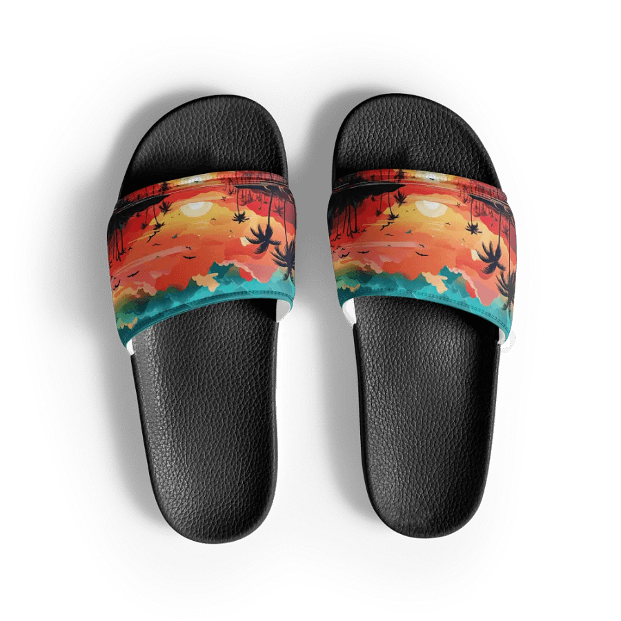 Tropical Sunset All Over Print Slides product image (6)
