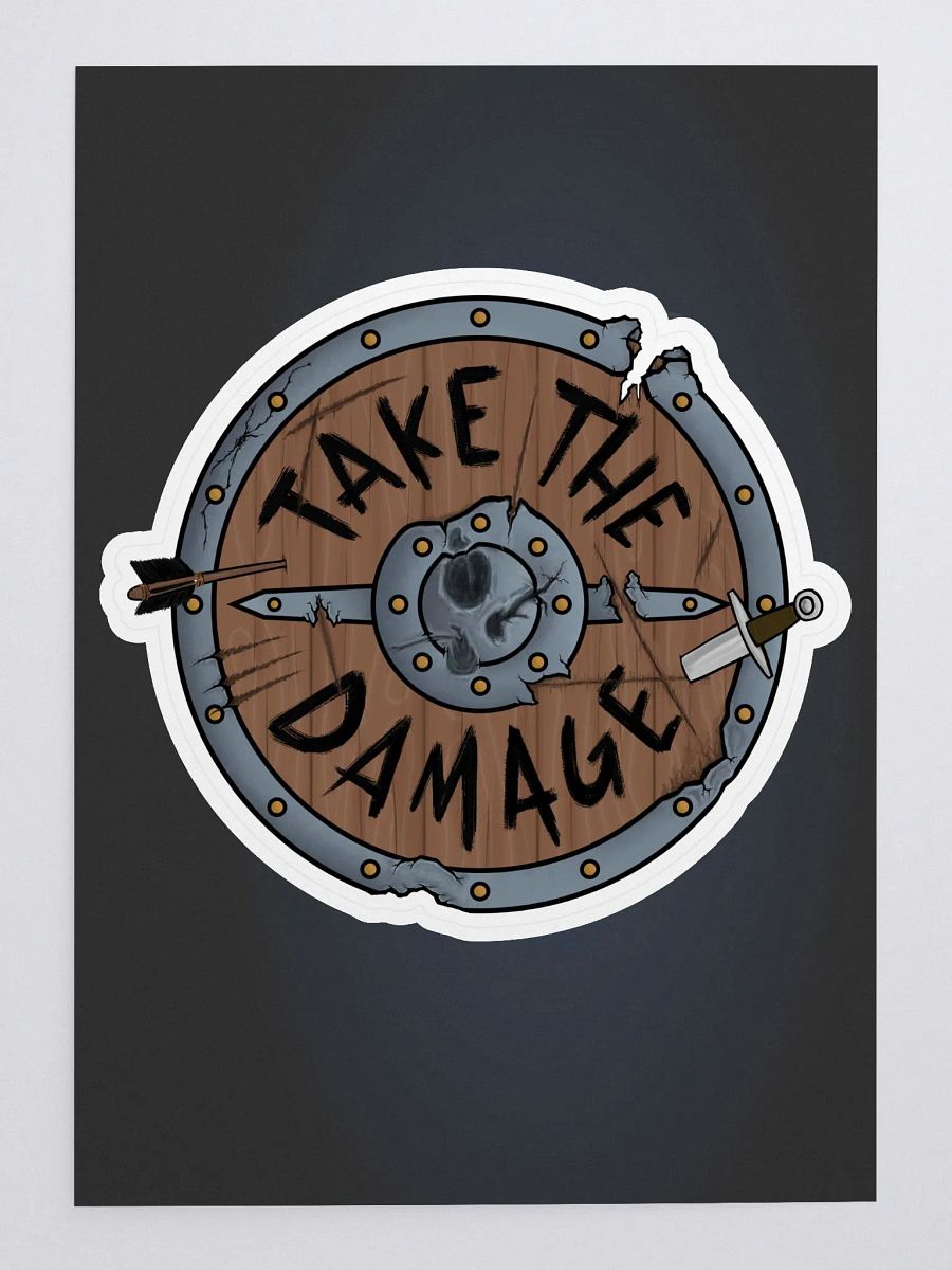 TTD Kiss Cut Sticker product image (2)