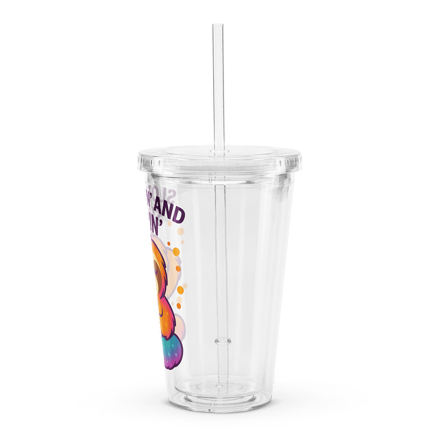 Slothin’ and Sippin’ – Funny Sloth Tumbler | Sloths Having Snacks Collection product image (4)