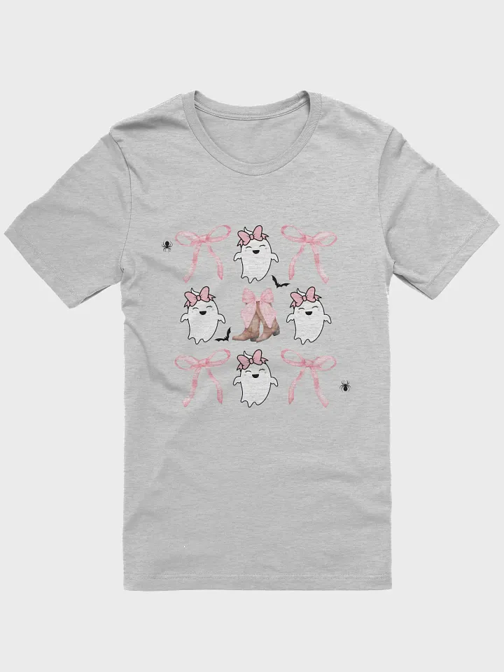 Whimsical Ghosts and Coquette Bows T-Shirt product image (2)