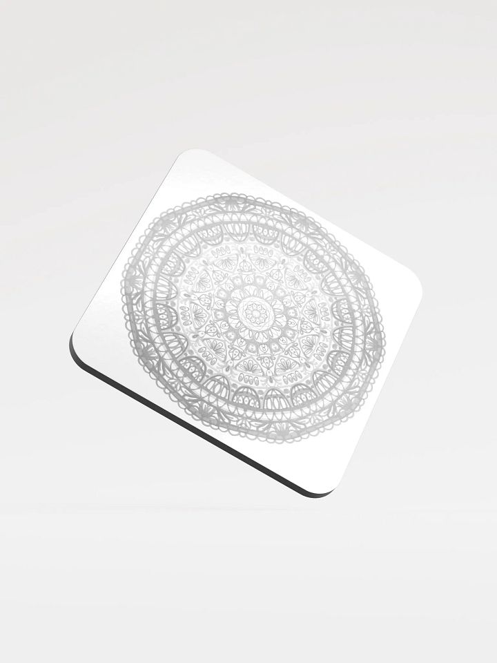 Mandala Dreams Glossed Cork Coaster product image (1)