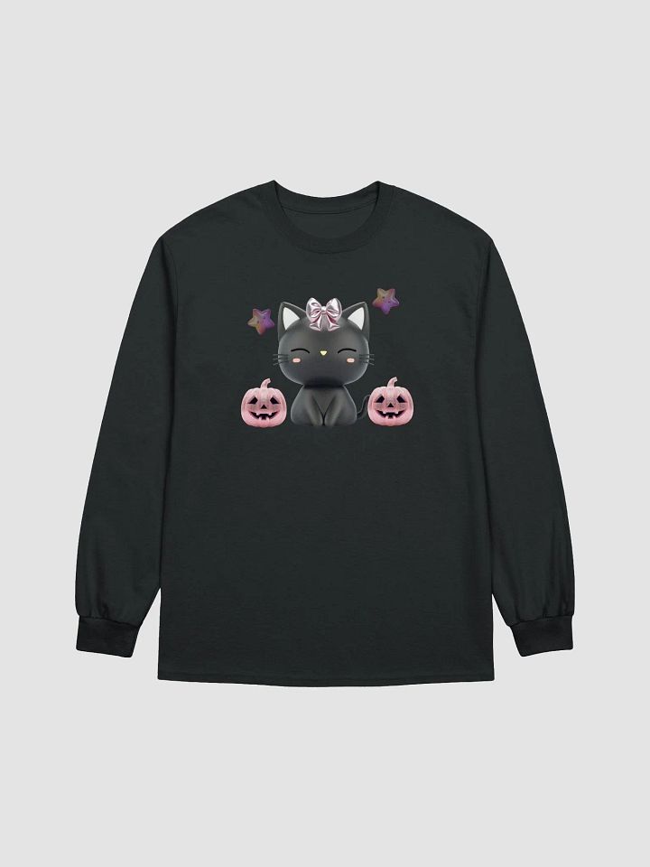 Coquette Halloween Kitty Long Sleeve T-shirt product image (2)