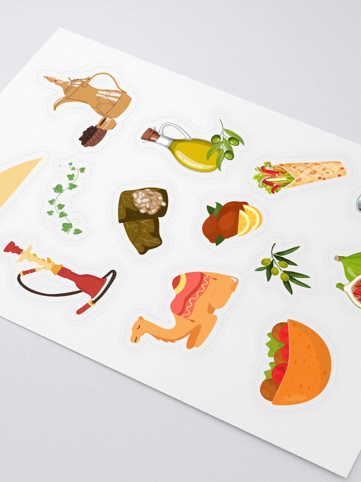 Arab Theme Sticker Sheet product image (2)