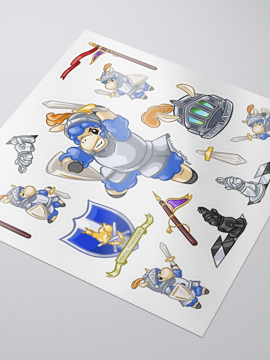 Llama Knight Sticker Set product image (3)