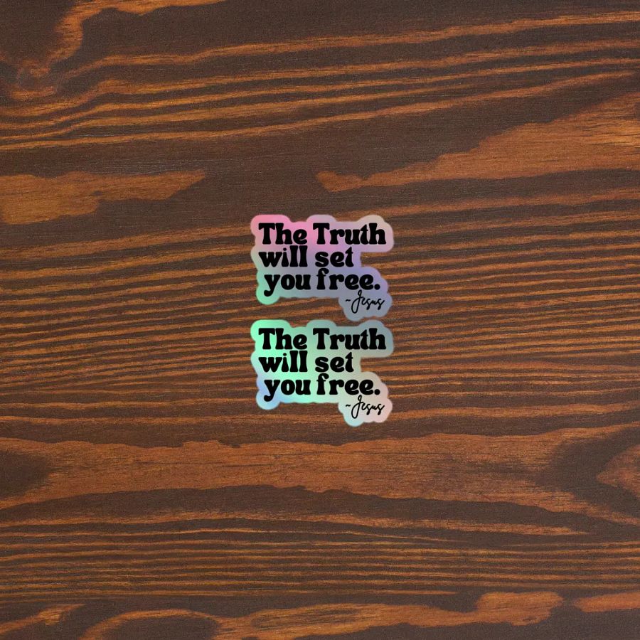 The Truth Will Set You Free Stickers product image (5)
